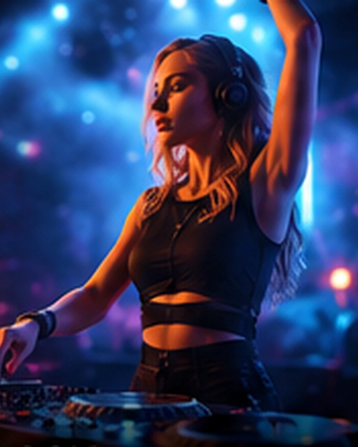 Aura Black, fictional demo DJ